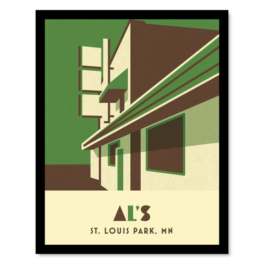 Al's Bar, St. Louis Park, MN, Minimalist Art