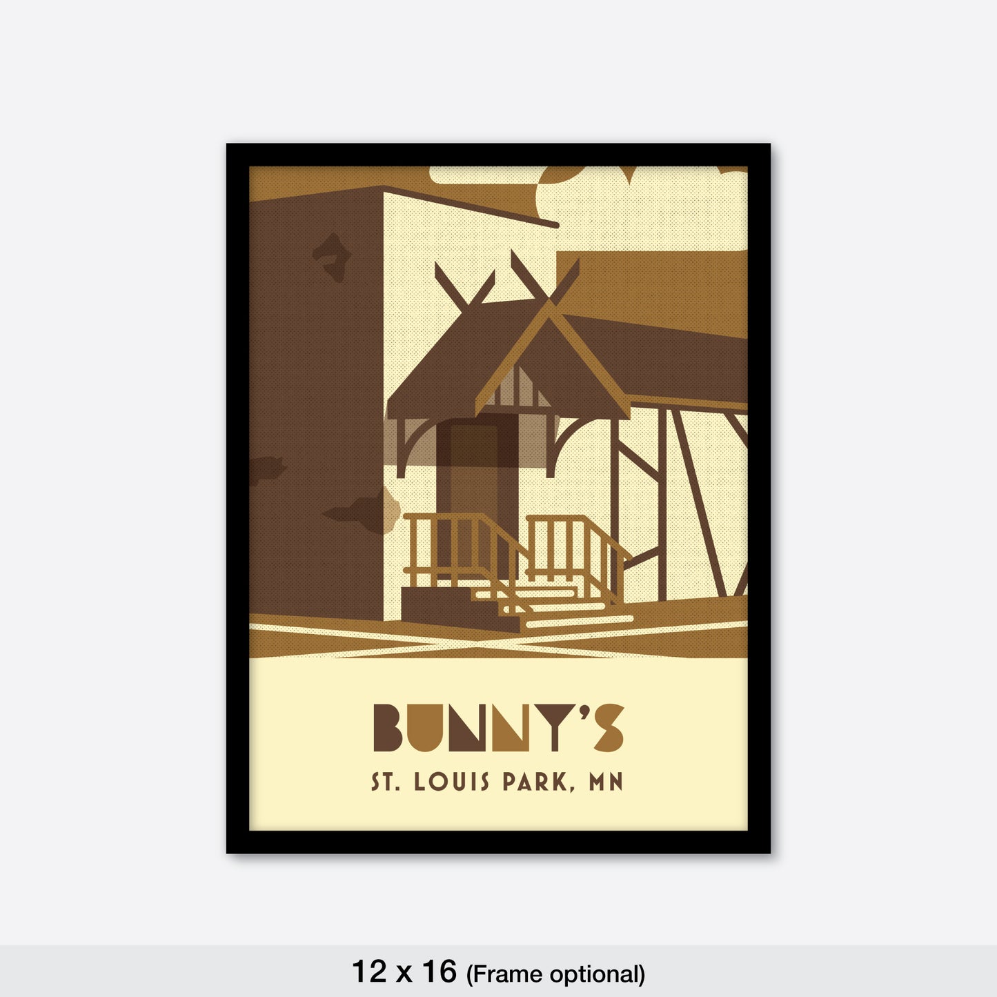 Bunny's Bar, St. Louis Park, MN, Minimalist Art