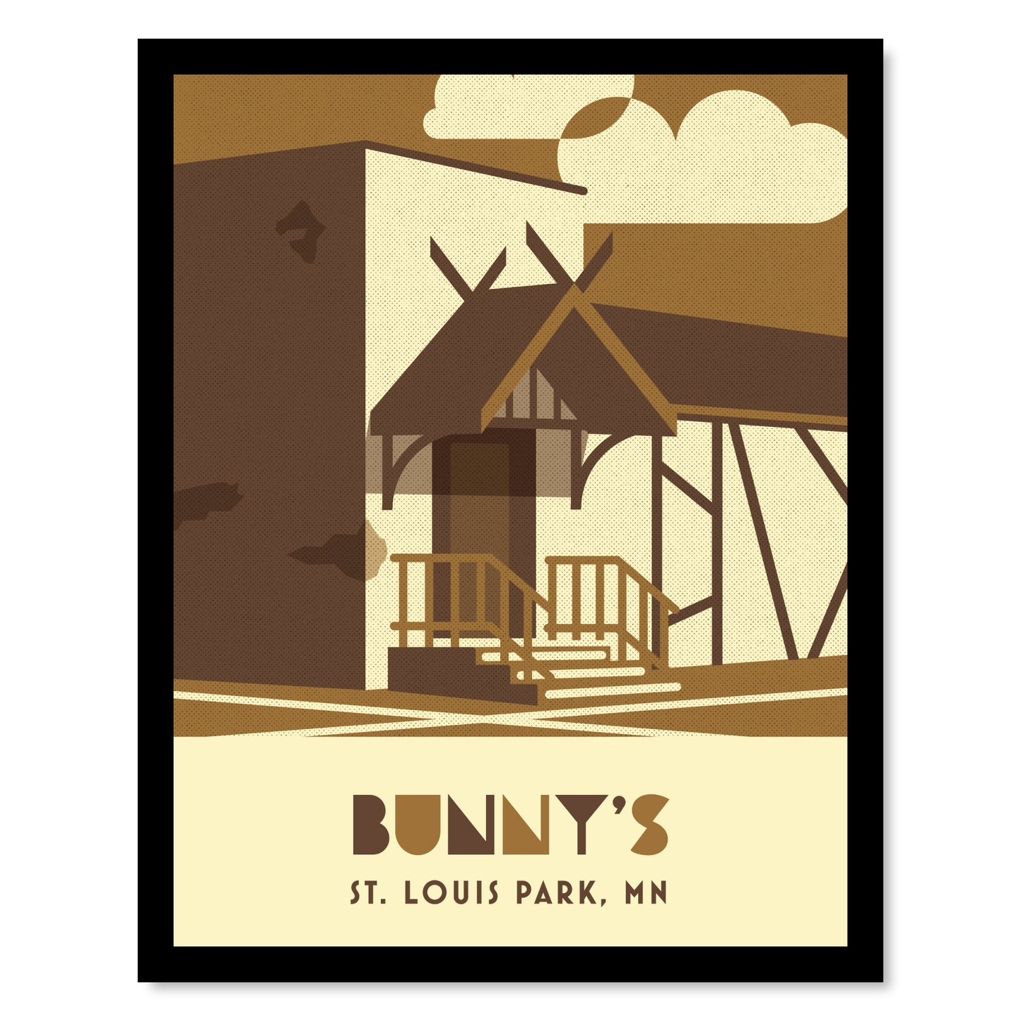 Bunny's Bar, St. Louis Park, MN, Minimalist Art