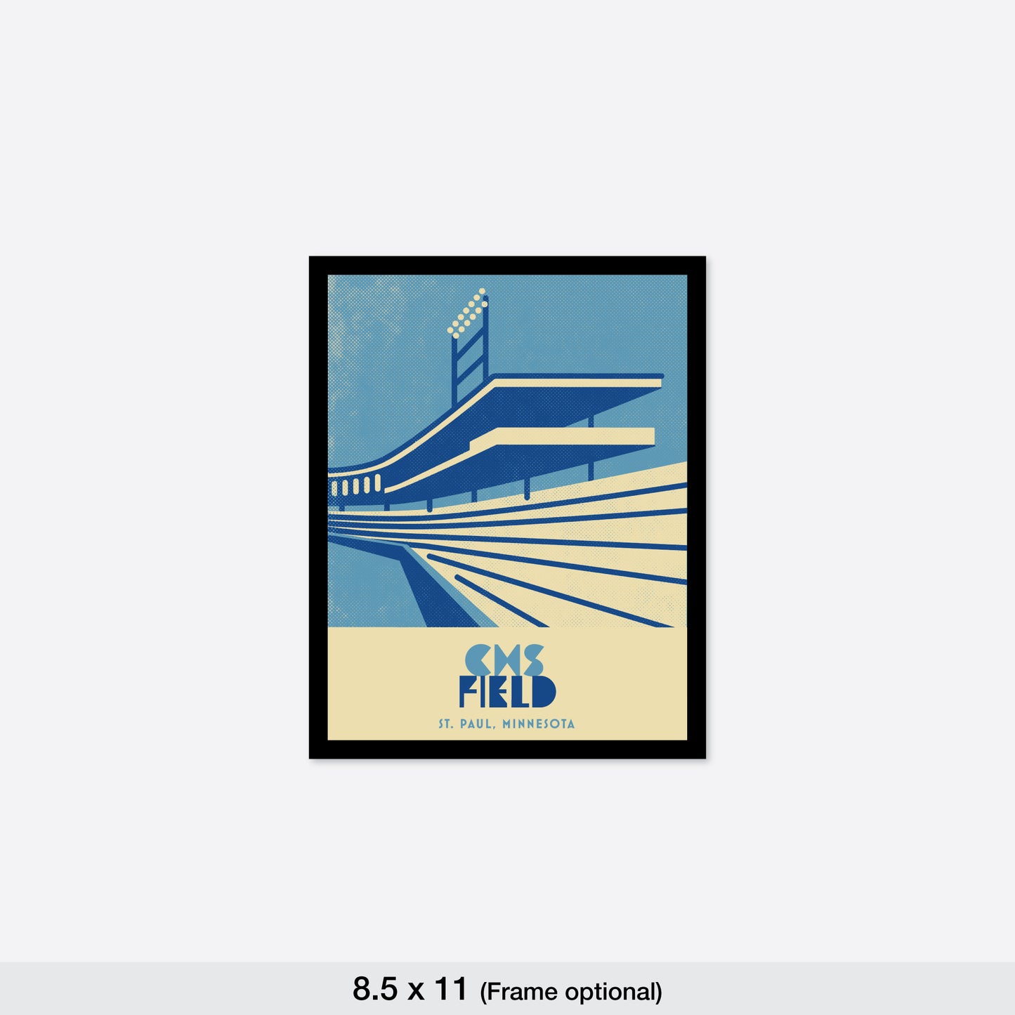 CHS Field, Minimalist Vintage Colors