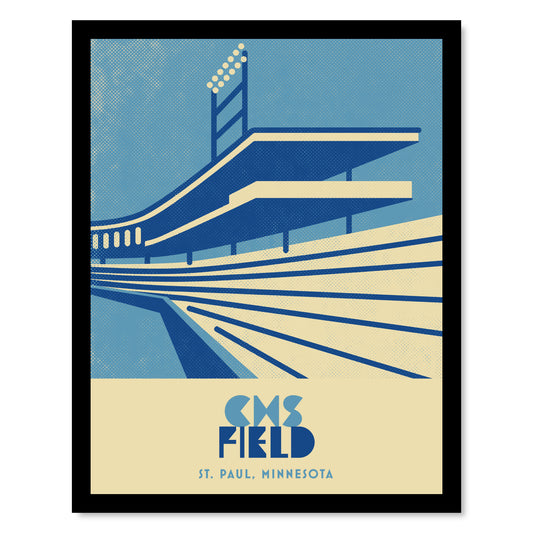 CHS Field, Minimalist Vintage Colors