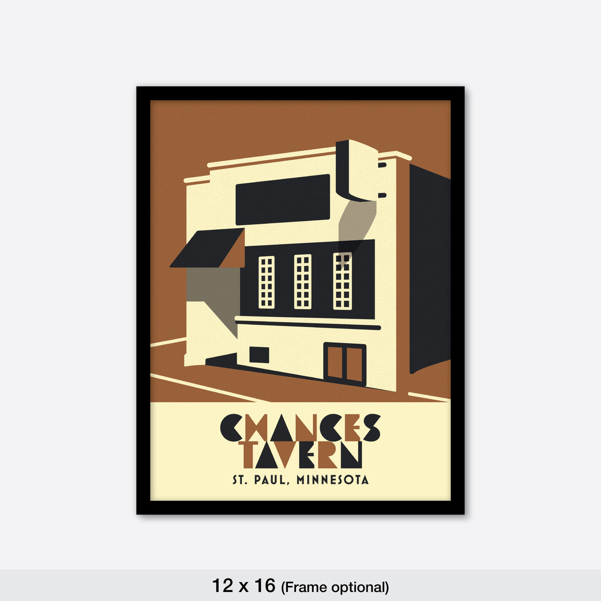 Chances Tavern, St. Paul, Minnesota, Minimalist Art
