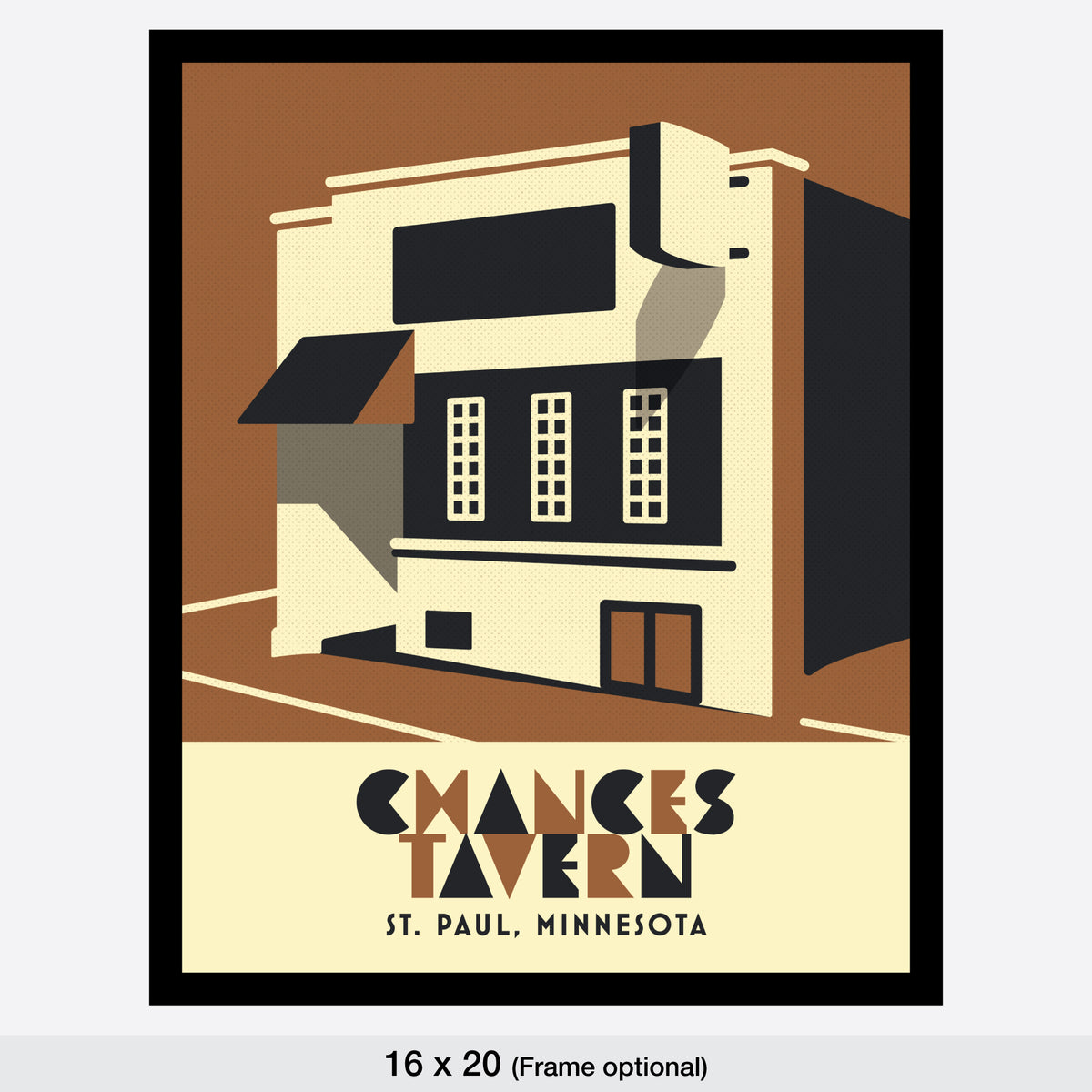 Chances Tavern, St. Paul, Minnesota, Minimalist Art