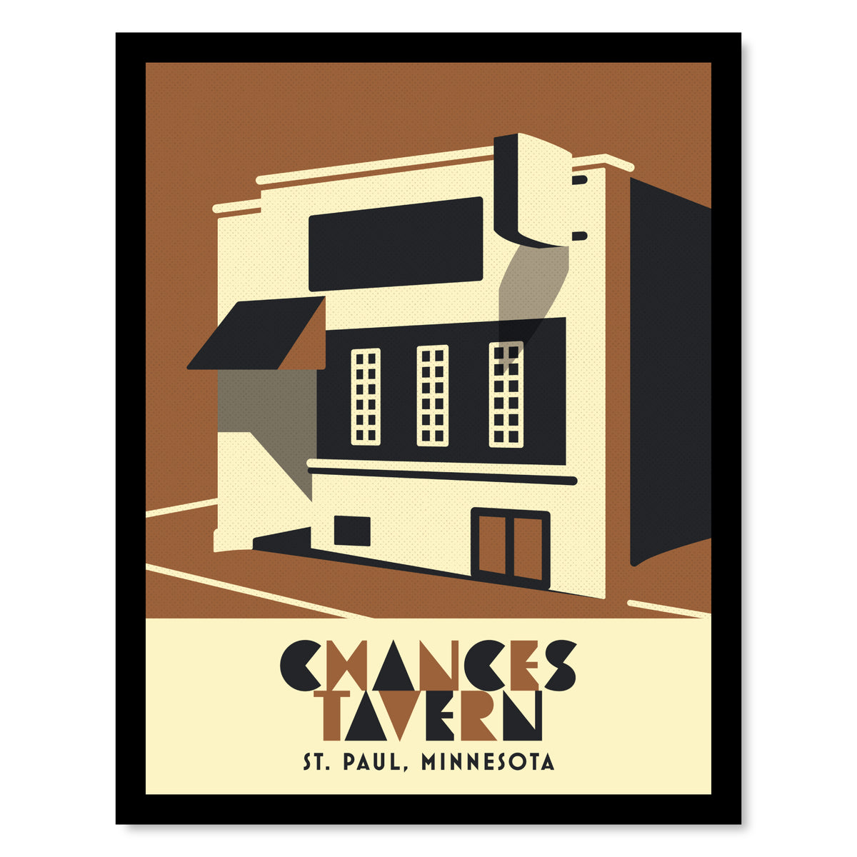 Chances Tavern, St. Paul, Minnesota, Minimalist Art