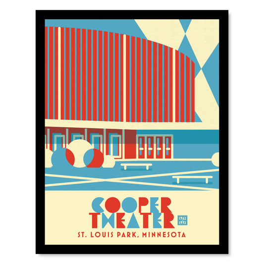 Cooper Theater, St. Louis Park, Minnesota, Minimalist Art
