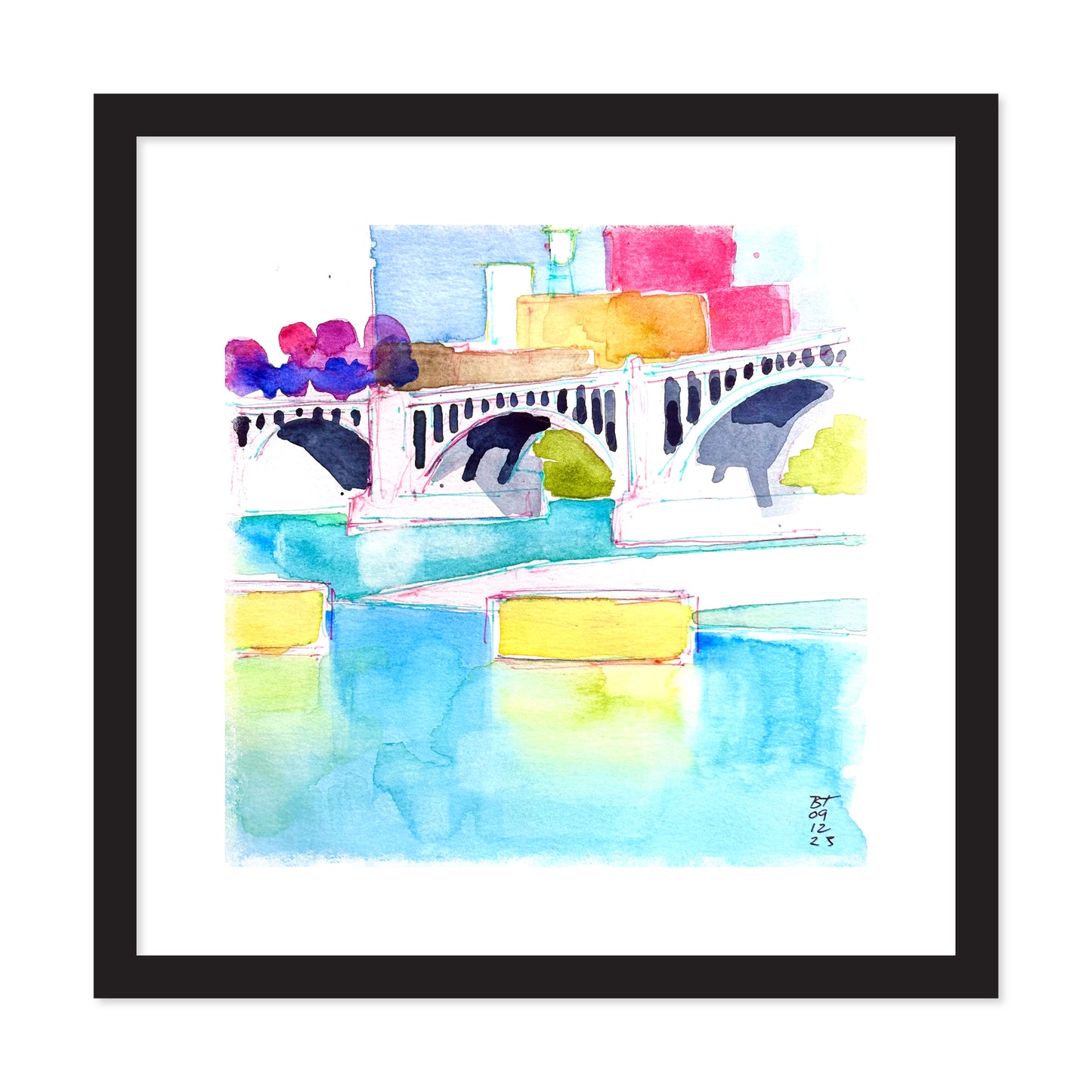 Third Avenue Bridge, Minneapolis, Print