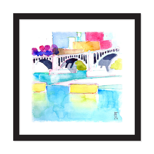 Third Avenue Bridge, Minneapolis, Print