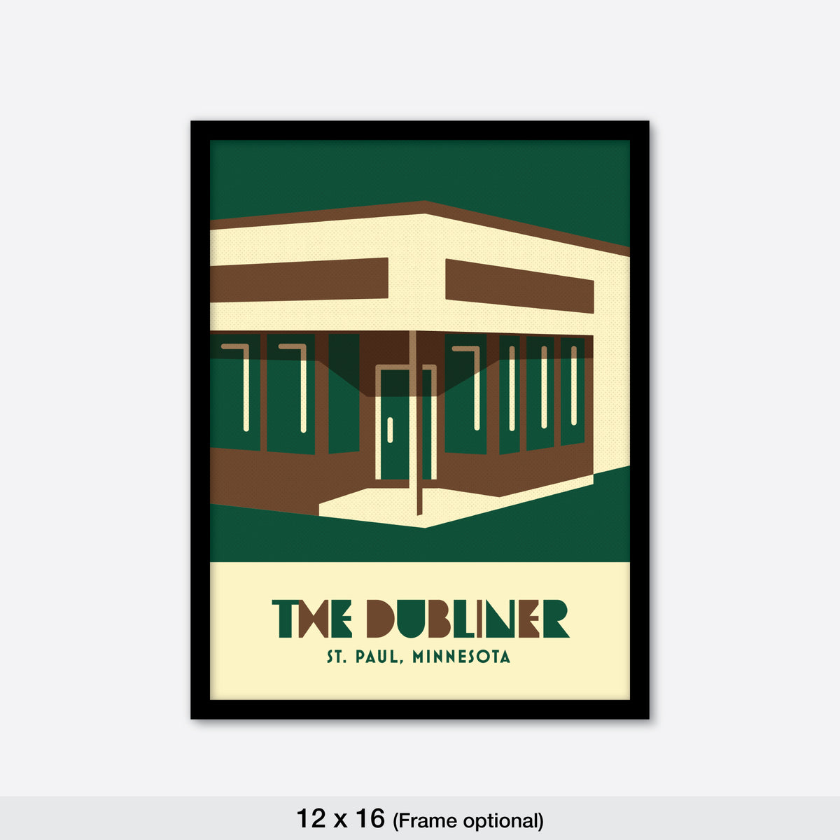 The Dubliner, St. Paul, Minnesota, Minimalist Art