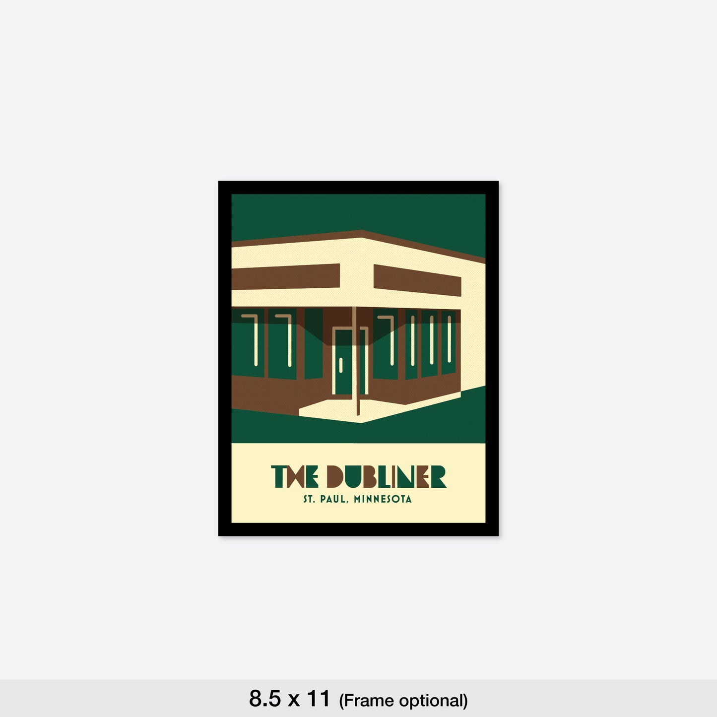 The Dubliner, St. Paul, Minnesota, Minimalist Art
