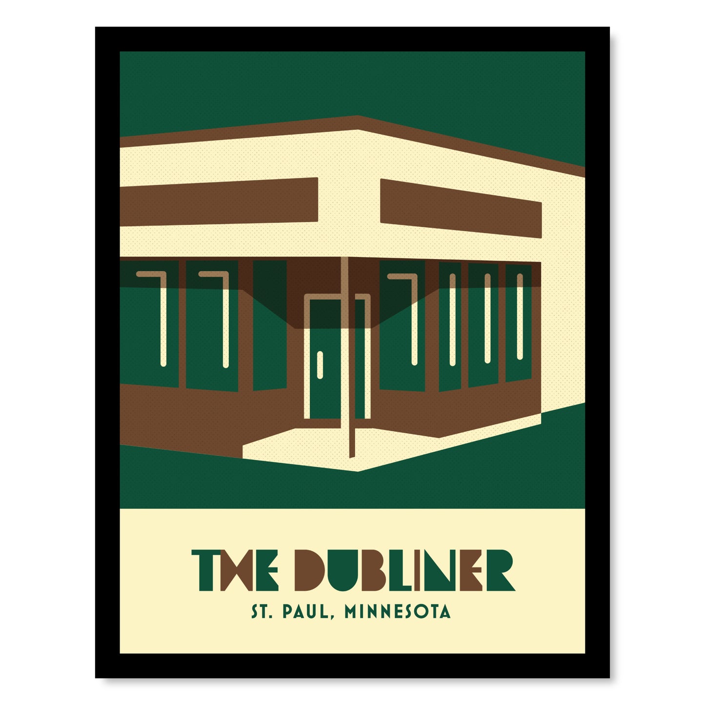 The Dubliner, St. Paul, Minnesota, Minimalist Art