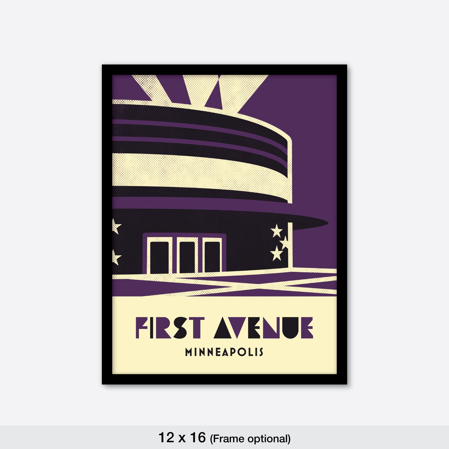 First Ave, Minnesota, Minimalist Art