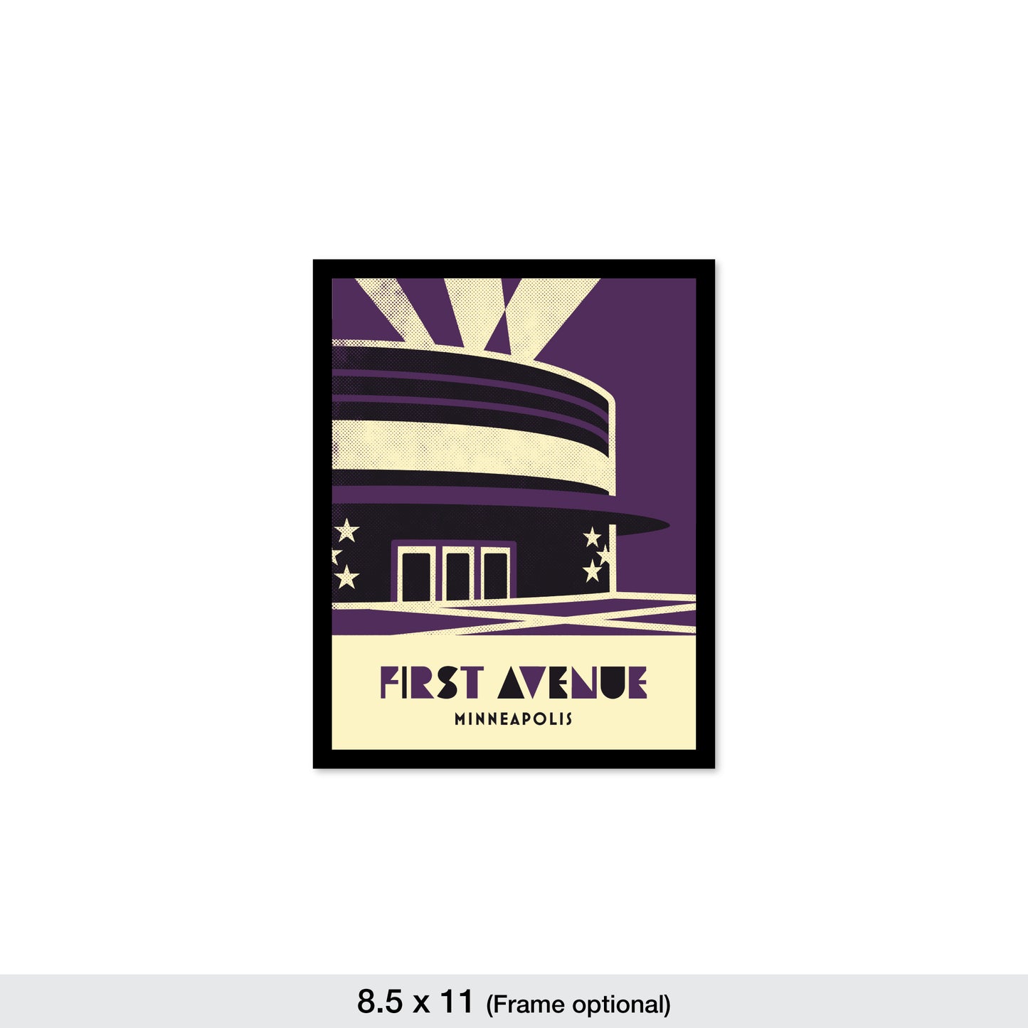 First Ave, Minnesota, Minimalist Art