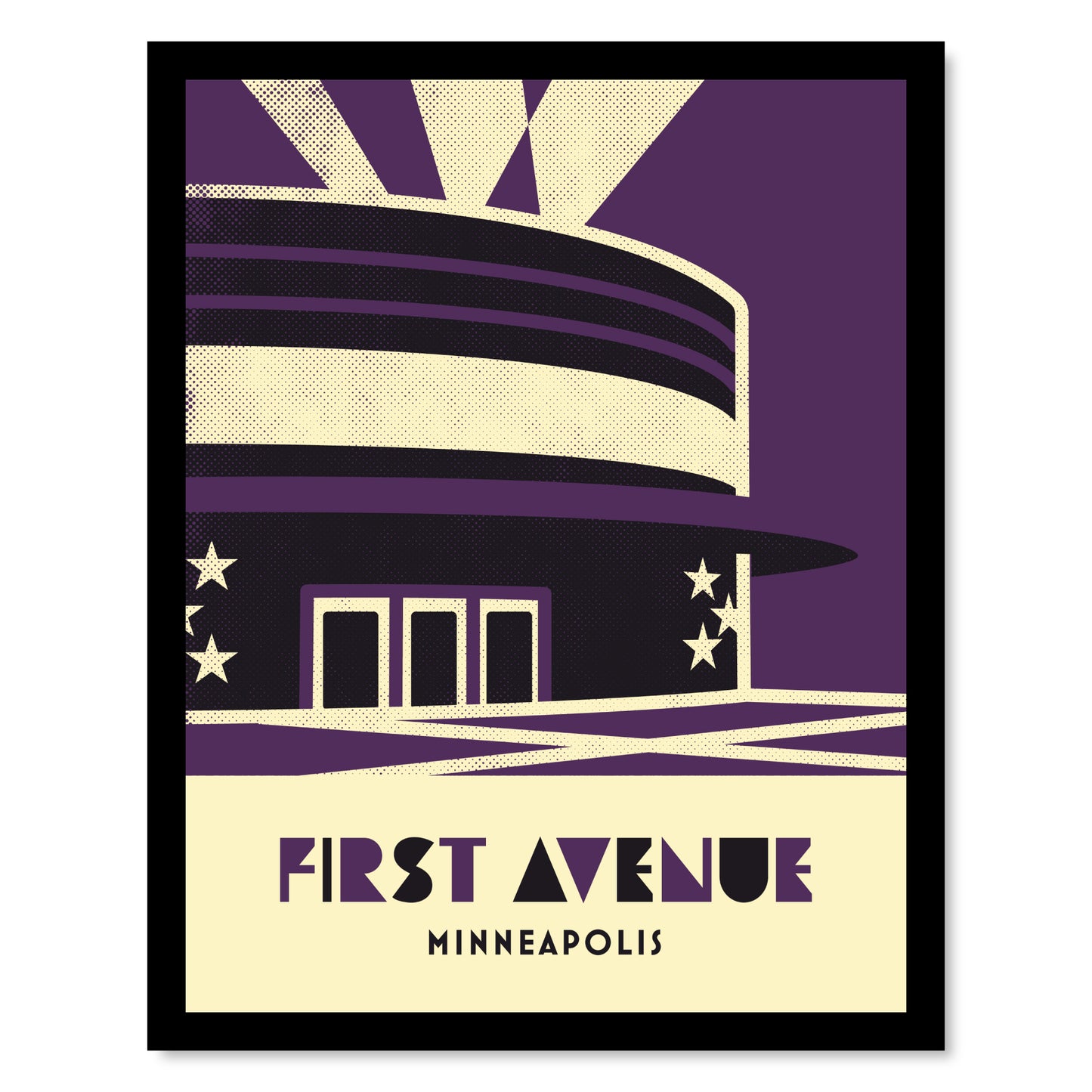 First Ave, Minnesota, Minimalist Art