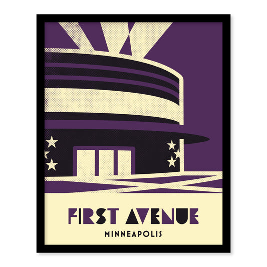 First Ave, Minnesota, Minimalist Art
