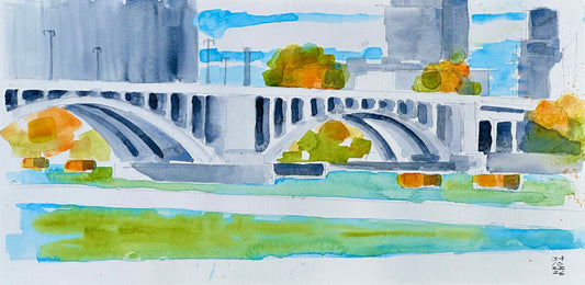 Third Avenue Bridge, Minneapolis, 10.23.26