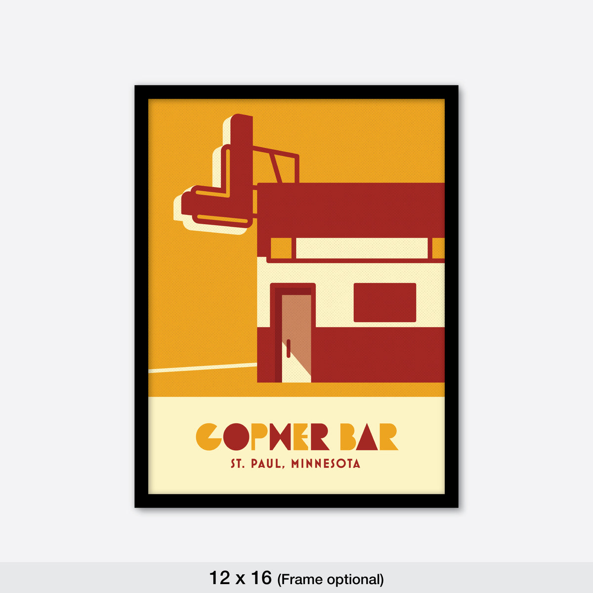 The Gopher Bar, St. Paul, Minnesota, Minimalist Art