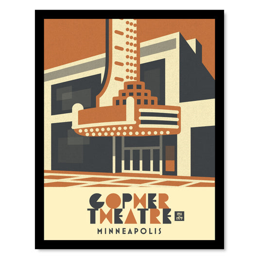 Gopher Theatre, Minneapolis, Minimalist Art