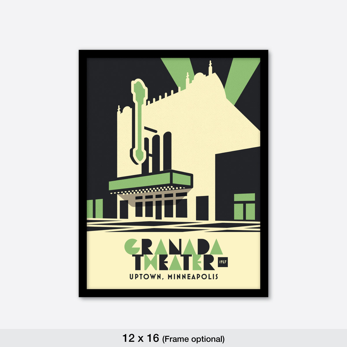 Granada Theater, Uptown Minneapolis, Minnesota, Minimalist Art
