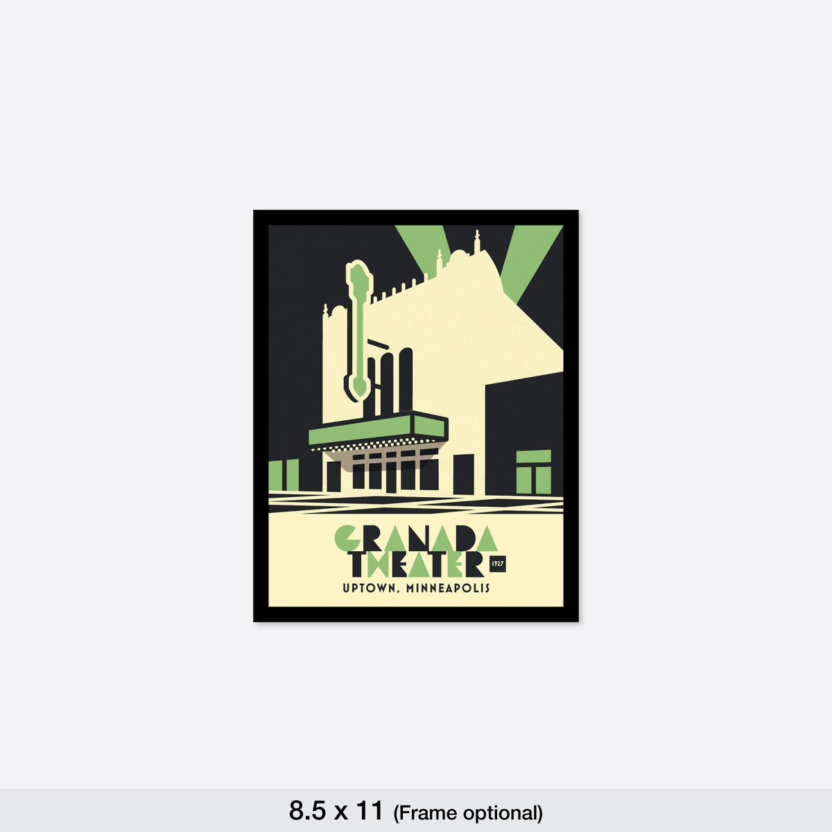 Granada Theater, Uptown Minneapolis, Minnesota, Minimalist Art