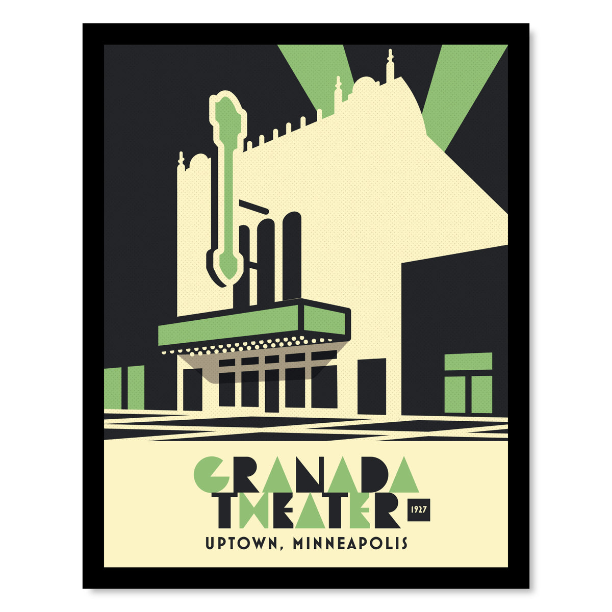 Granada Theater, Uptown Minneapolis, Minnesota, Minimalist Art