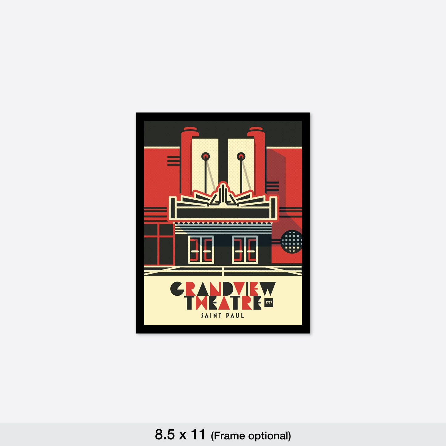 Grandview Theatre, St. Paul, Minnesota, Minimalist
