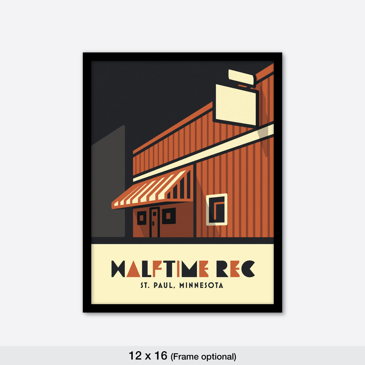 Halftime Rec, St. Paul, Minnesota, Minimalist Art