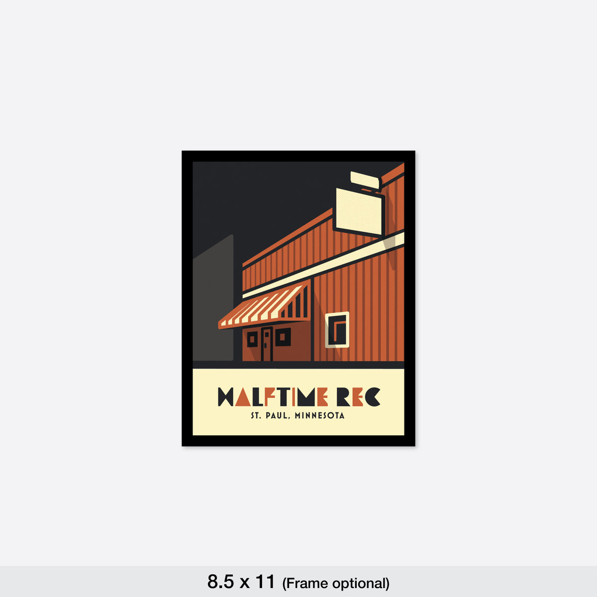 Halftime Rec, St. Paul, Minnesota, Minimalist Art