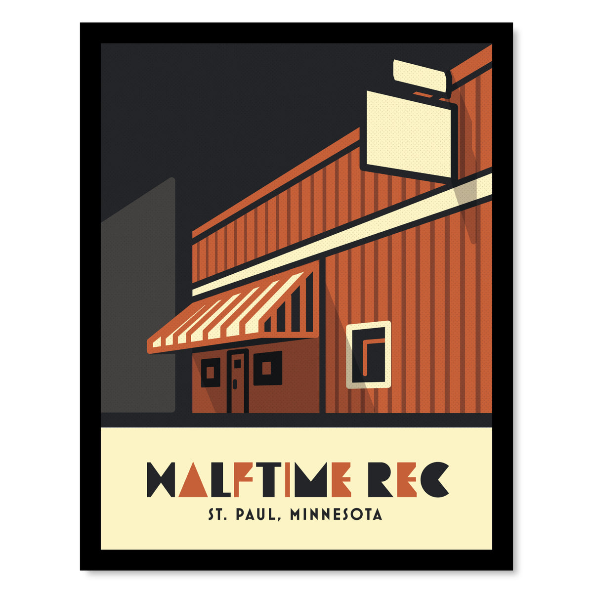 Halftime Rec, St. Paul, Minnesota, Minimalist Art