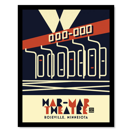 Har-Mar Theatre, Roseville, Minnesota, Minimalist Art