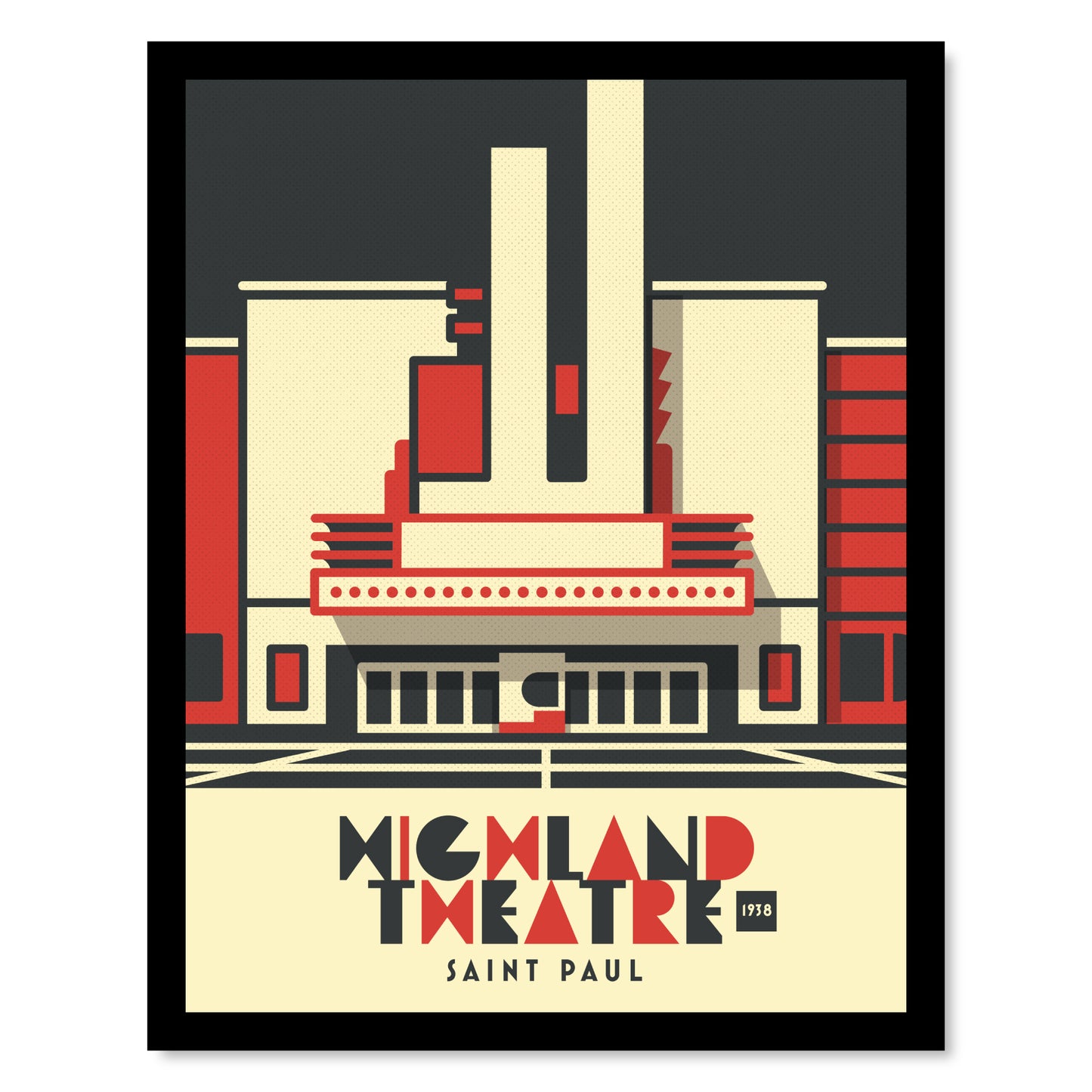 Highland Theatre, St. Paul, Minnesota, Minimalist