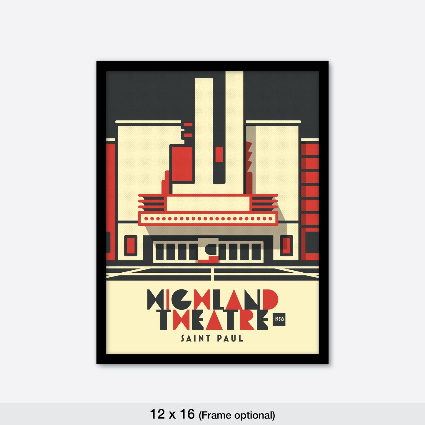 Highland Theatre, St. Paul, Minnesota, Minimalist
