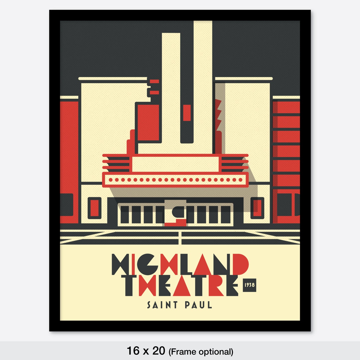 Highland Theatre, St. Paul, Minnesota, Minimalist