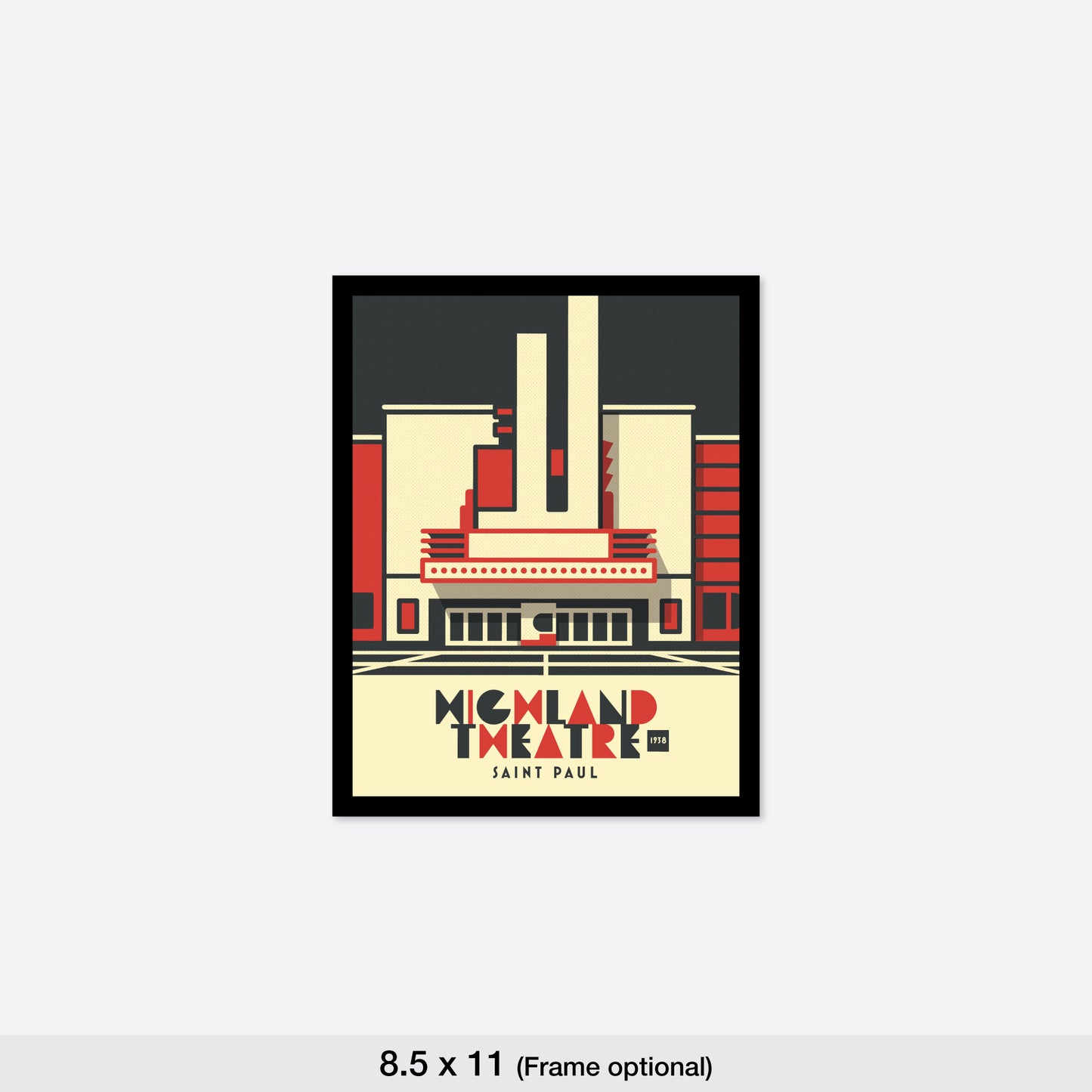 Highland Theatre, St. Paul, Minnesota, Minimalist