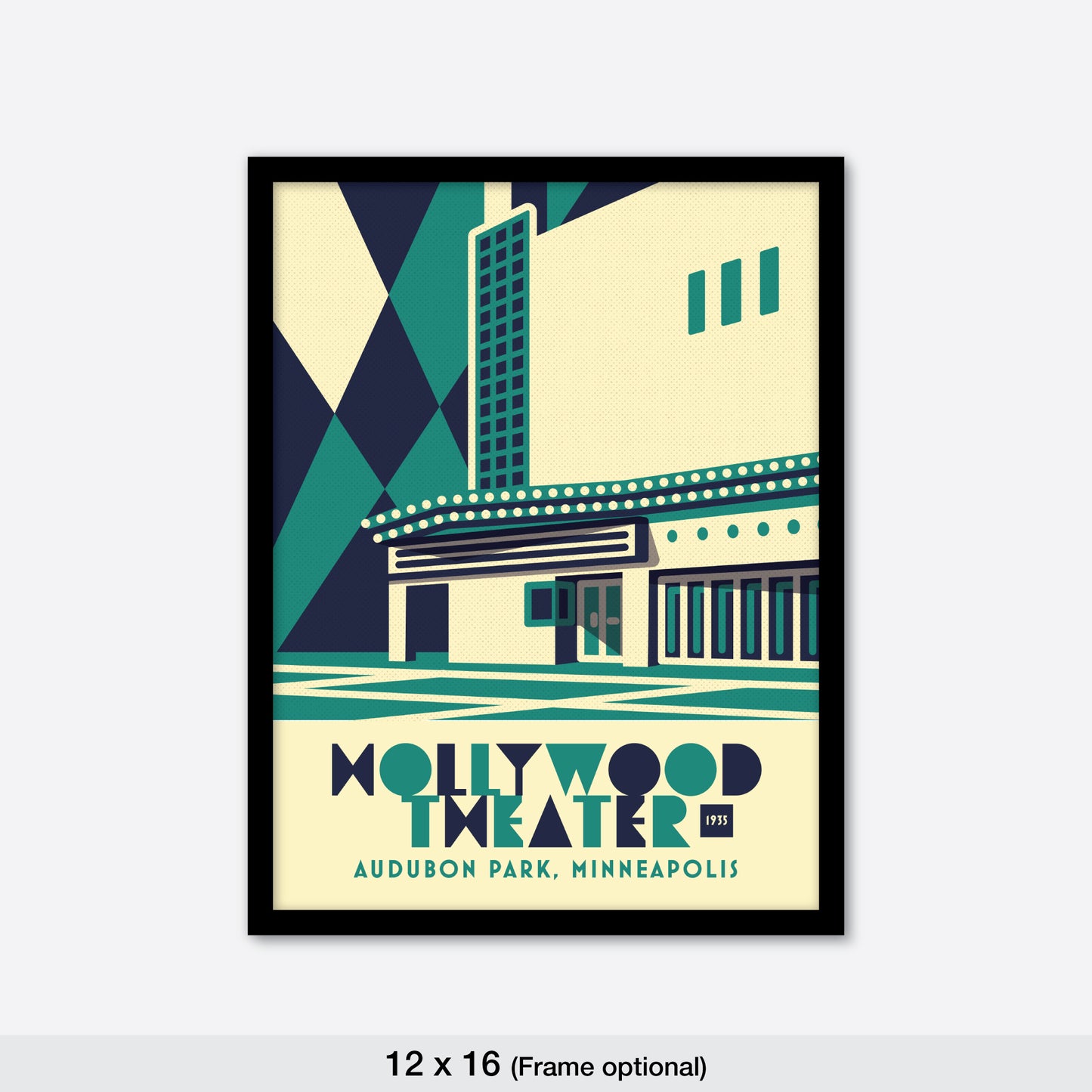 The Hollywood Theater, Minneapolis, Minnesota, Minimalist Art