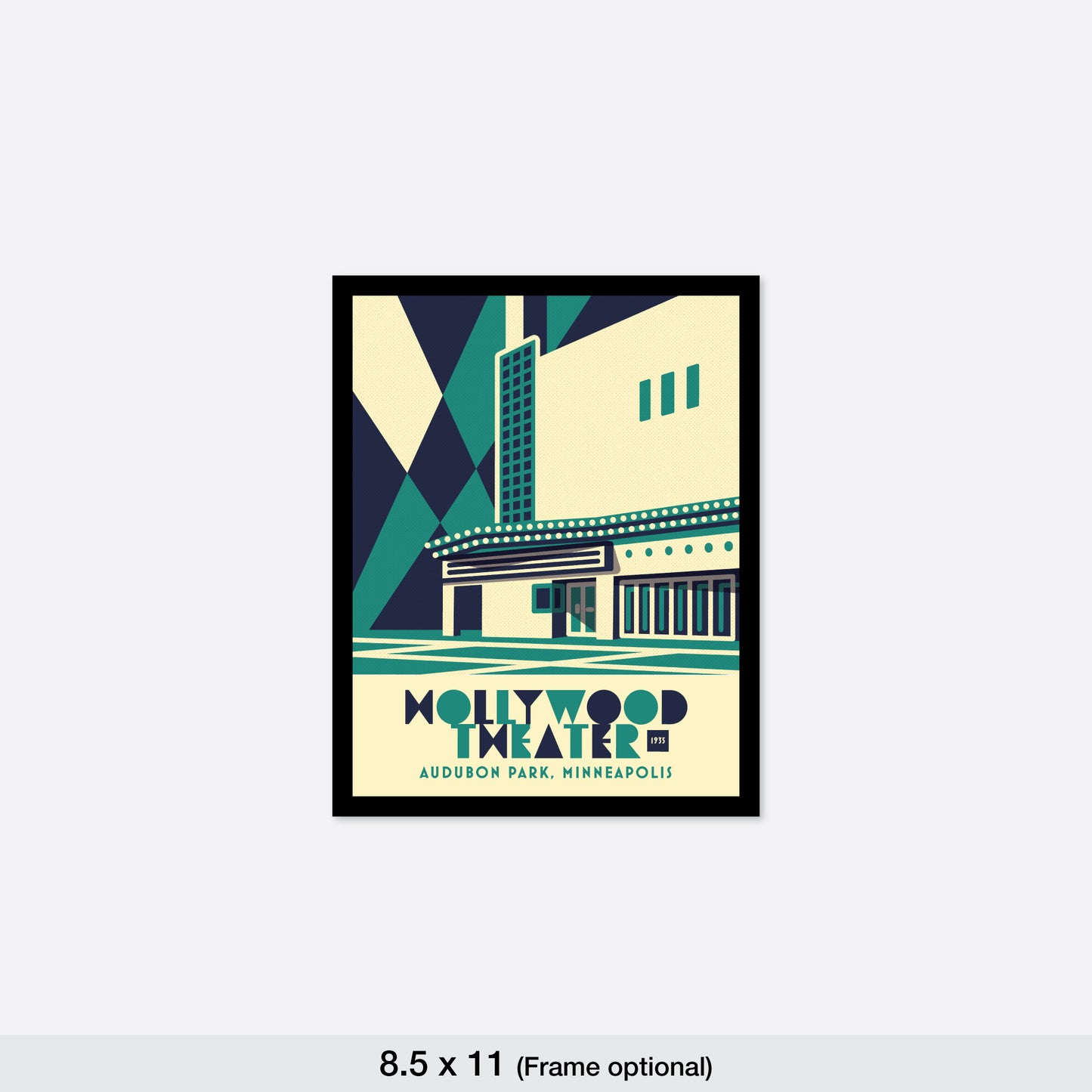 The Hollywood Theater, Minneapolis, Minnesota, Minimalist Art