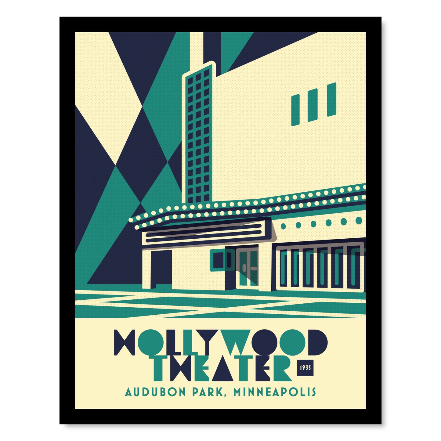 The Hollywood Theater, Minneapolis, Minnesota, Minimalist Art