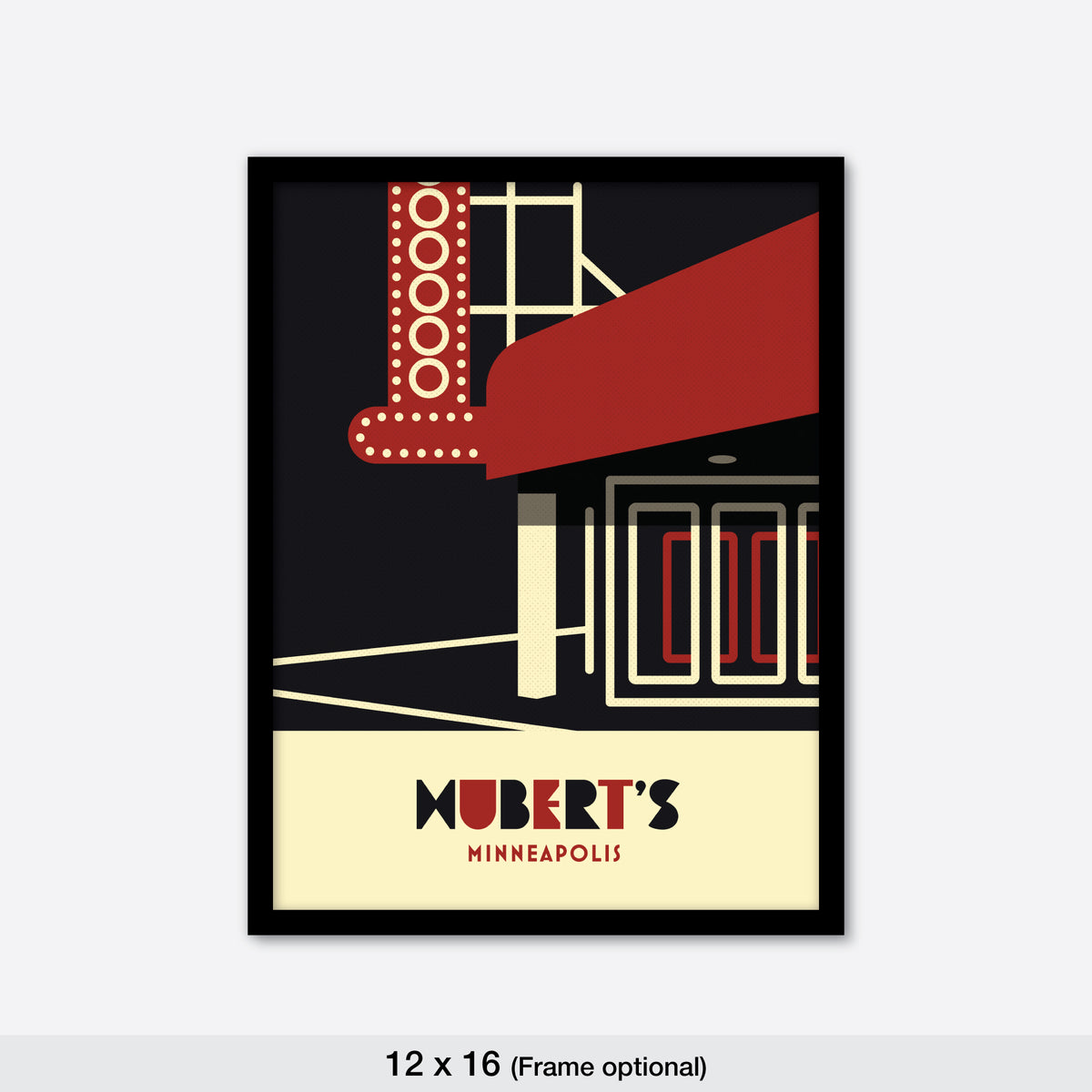 Hubert's, Minneapolis, Minnesota, Minimalist Art