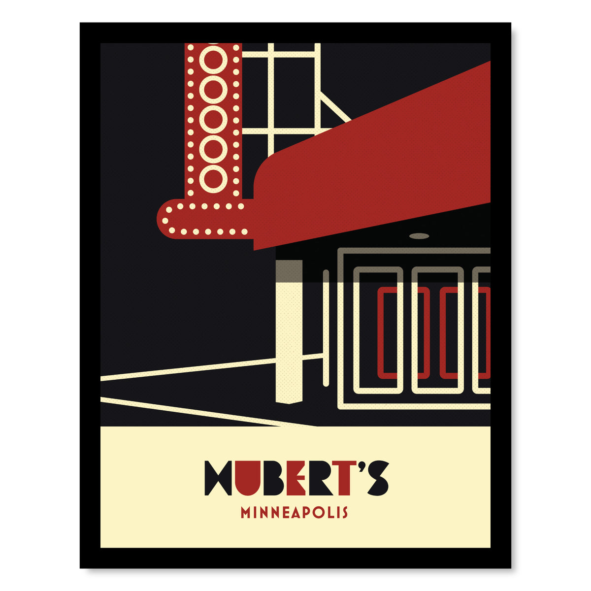 Hubert's, Minneapolis, Minnesota, Minimalist Art