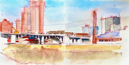 Third Avenue Bridge (Diptych), 04.03.23