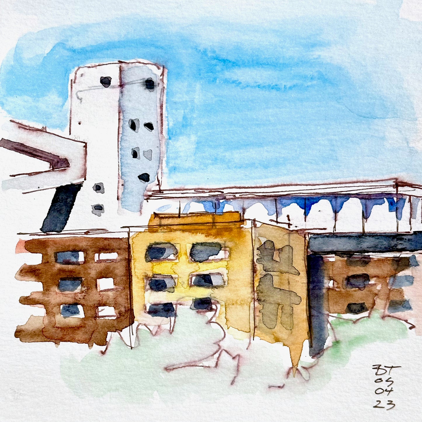 Pillsbury Silos (6x6), 05.04.23