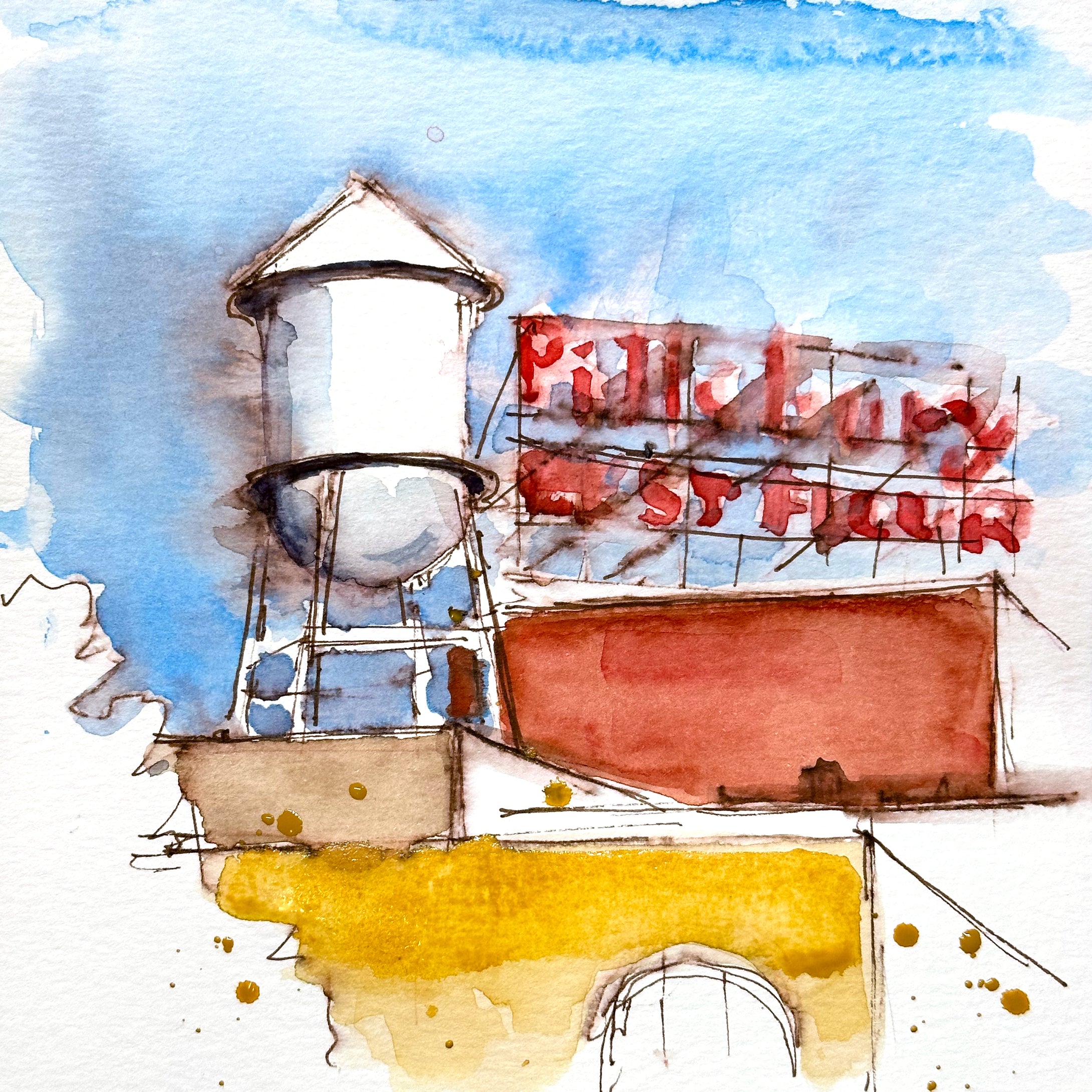Pillsbury Water Tower, 05.14.23
