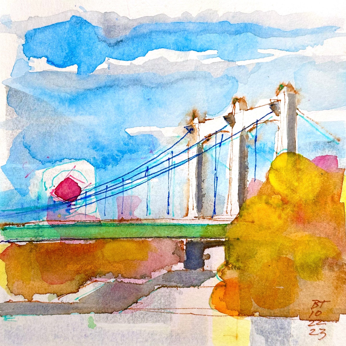 Hennepin Ave Bridge, 10.22.23