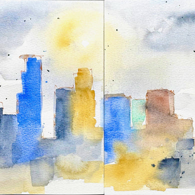 Minneapolis Skyline at Dusk, 03.14.24