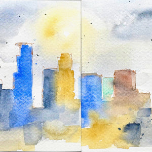 Minneapolis Skyline at Dusk, 03.14.24