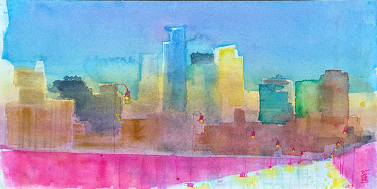 Minneapolis Skyline at Dusk, 07.28.25