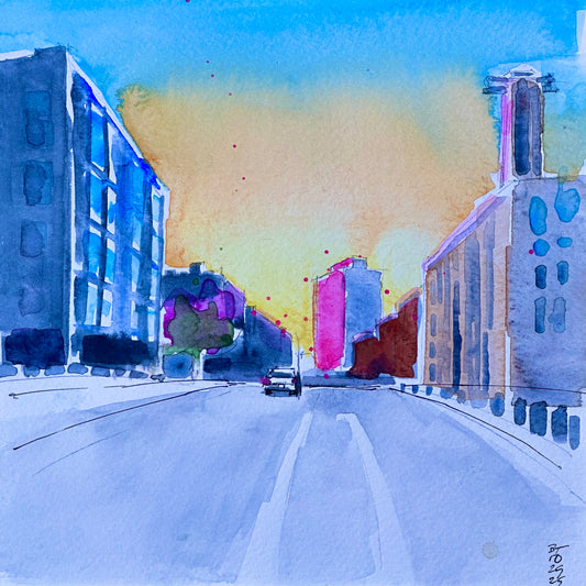 Northwestern National Life Building at Sunrise, Minneapolis, 10.25.25