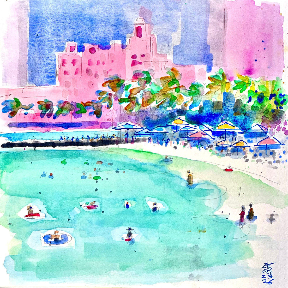 Royal Hawaiian, Waikiki, Oahu, Hawaii, 08.23.26