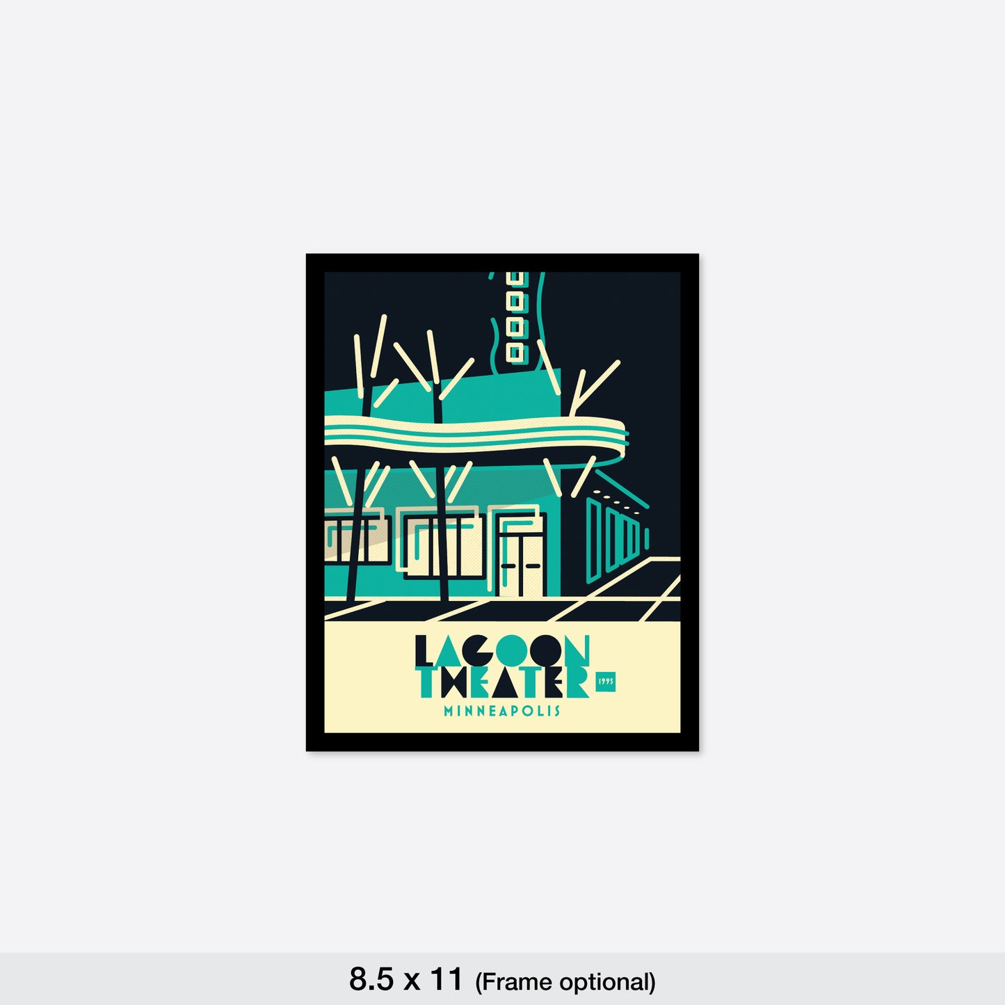 Lagoon Theater, Minneapolis, Minnesota, Minimalist Art