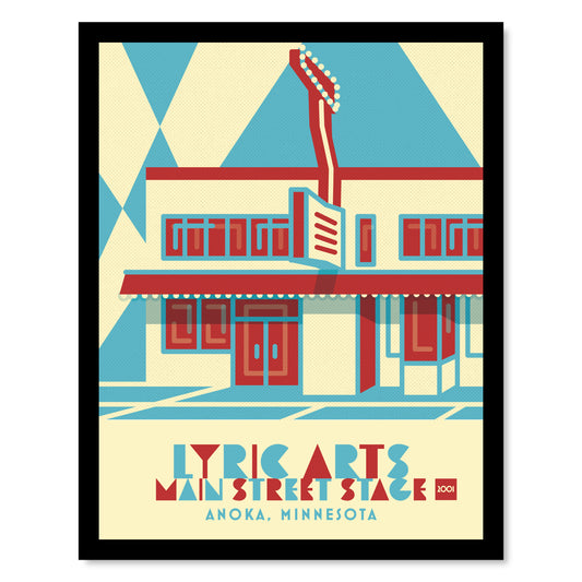 Lyric Arts Main Street Stage, Anoka, Minnesota, Minimalist Art (Copy)