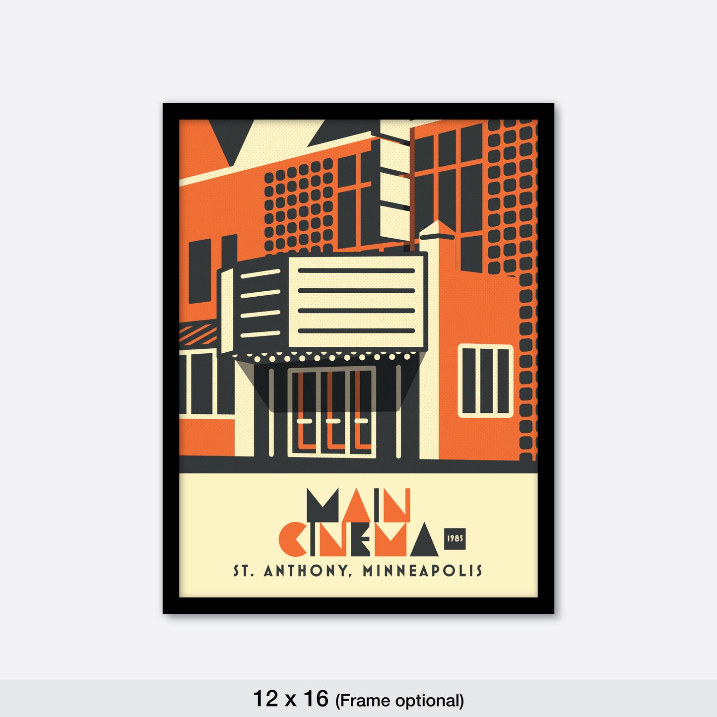 Main Cinema, Minneapolis, Minnesota, Minimalist Art